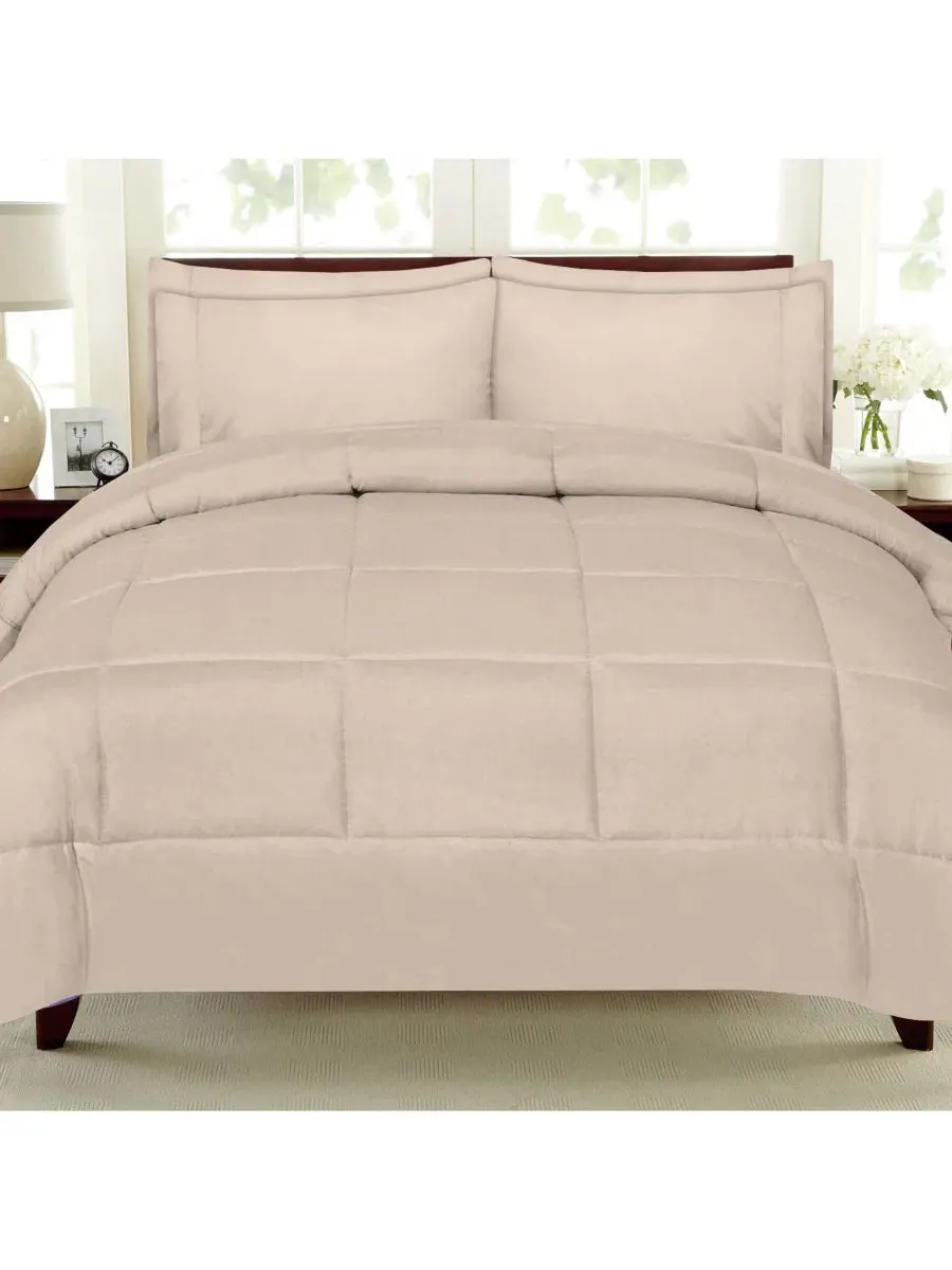 Комплект постельного белья с утеплителем из микрофибры, 7 предметов Sweet Home Collection