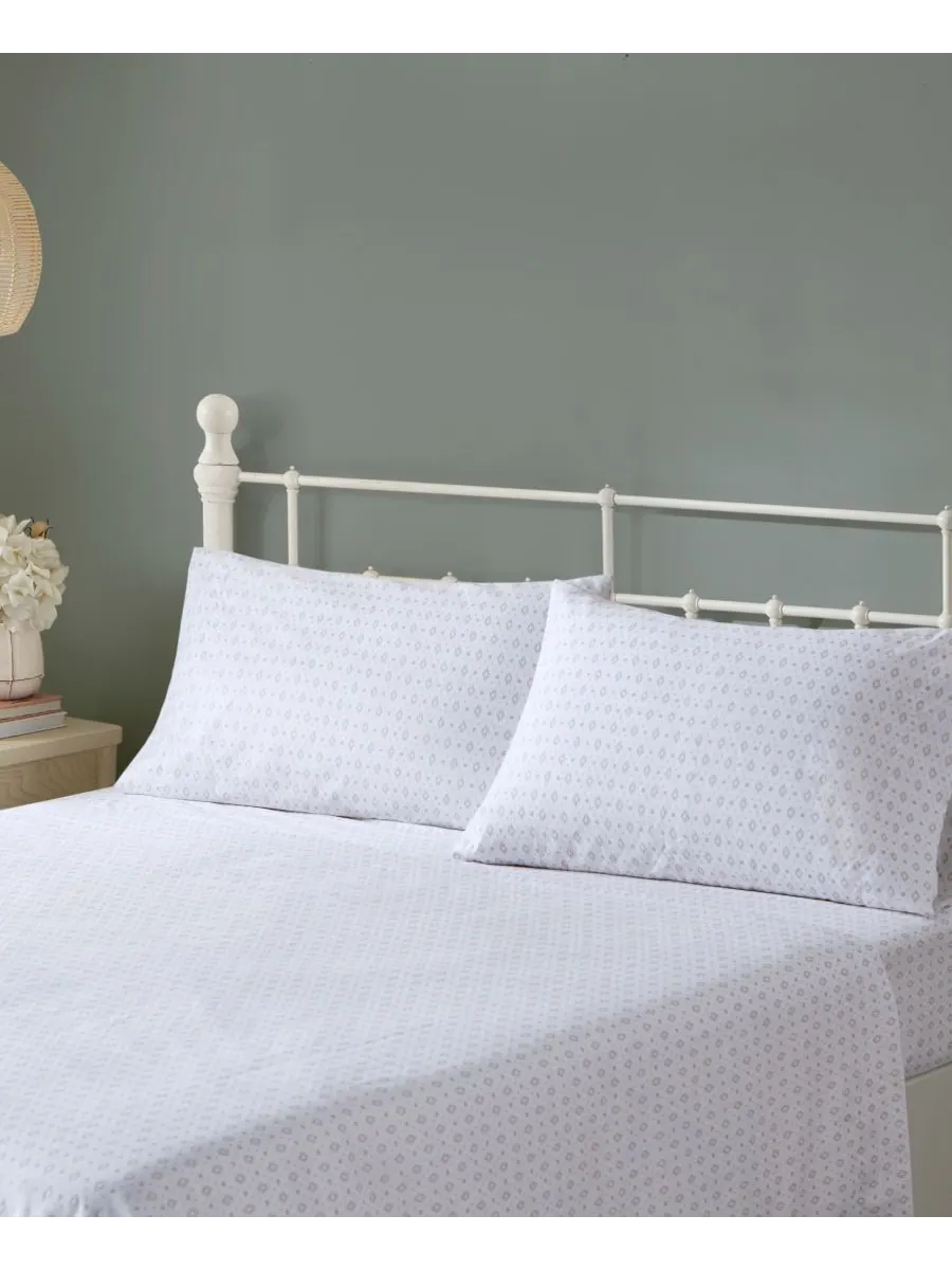 Комплект постельного белья Alice Floral из 7 предметов, размер Full Madison Park Essentials — изображение 8 из 10, сирень