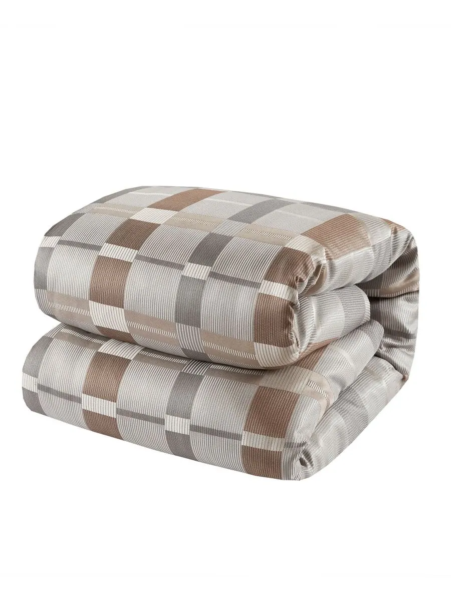 Комплект постельного белья Prescott Jacquard из 8 предметов, размер Queen Madison Park Signature — изображение 5 из 10, тауп