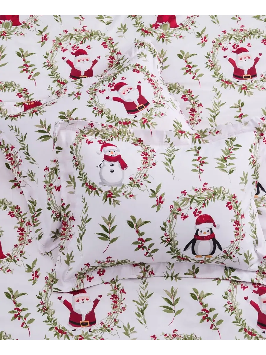 Комплект постельного белья Home Pine and Plaid, двусторонний, 3 предмета, размер King Levtex — изображение 4 из 5, мульти