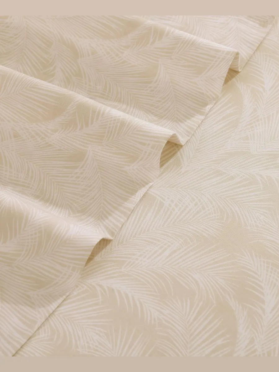 Комплект постельного белья Tommy Bahama All Over Palms из хлопка с плотностью 300 нитей, размер — изображение 6 из 9