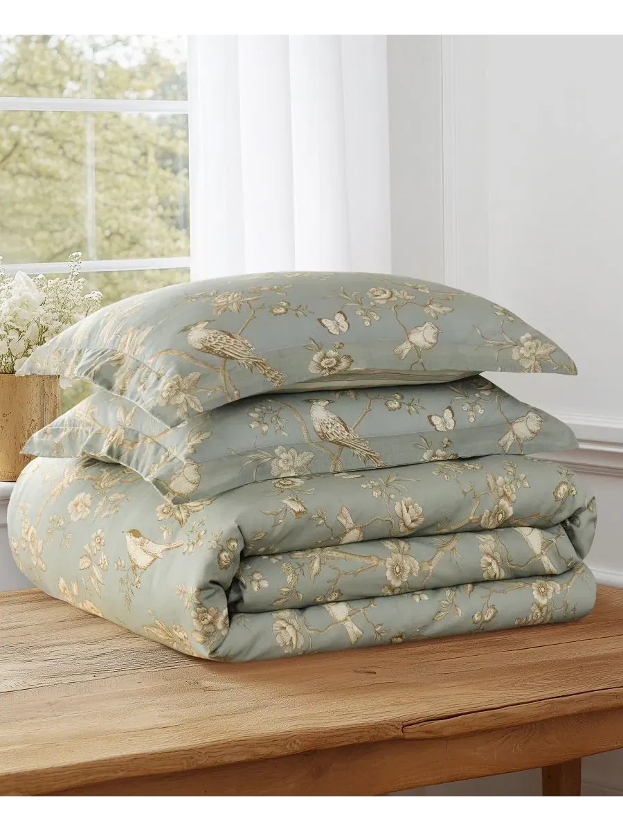 Комплект двустороннего пододеяльника Lyon Reversible 3-Piece, King/California King Levtex Home — изображение 4 из 5