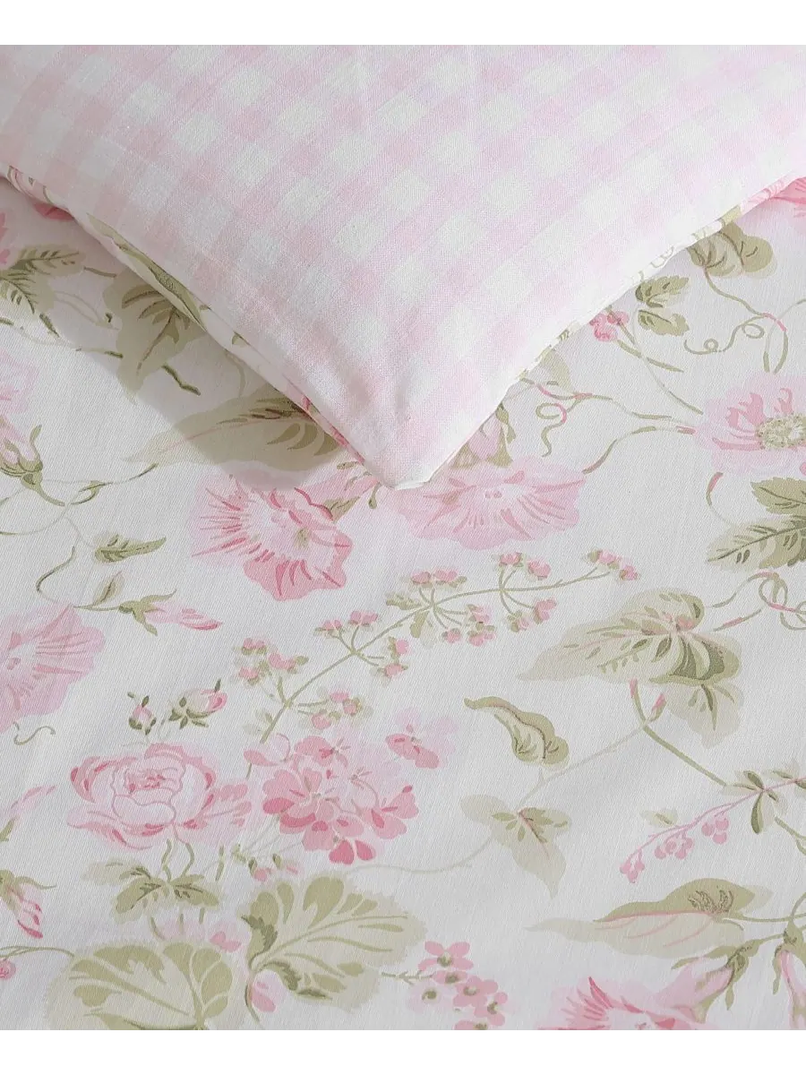 Двусторонний комплект постельного белья Morning Gloria из 3 предметов, размер King Laura Ashley — изображение 5 из 9