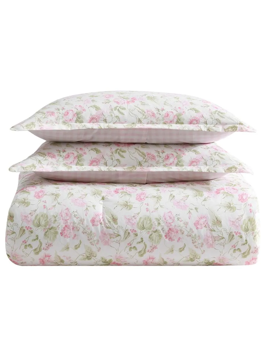 Двусторонний комплект постельного белья Morning Gloria из 3 предметов, размер King Laura Ashley — изображение 7 из 9