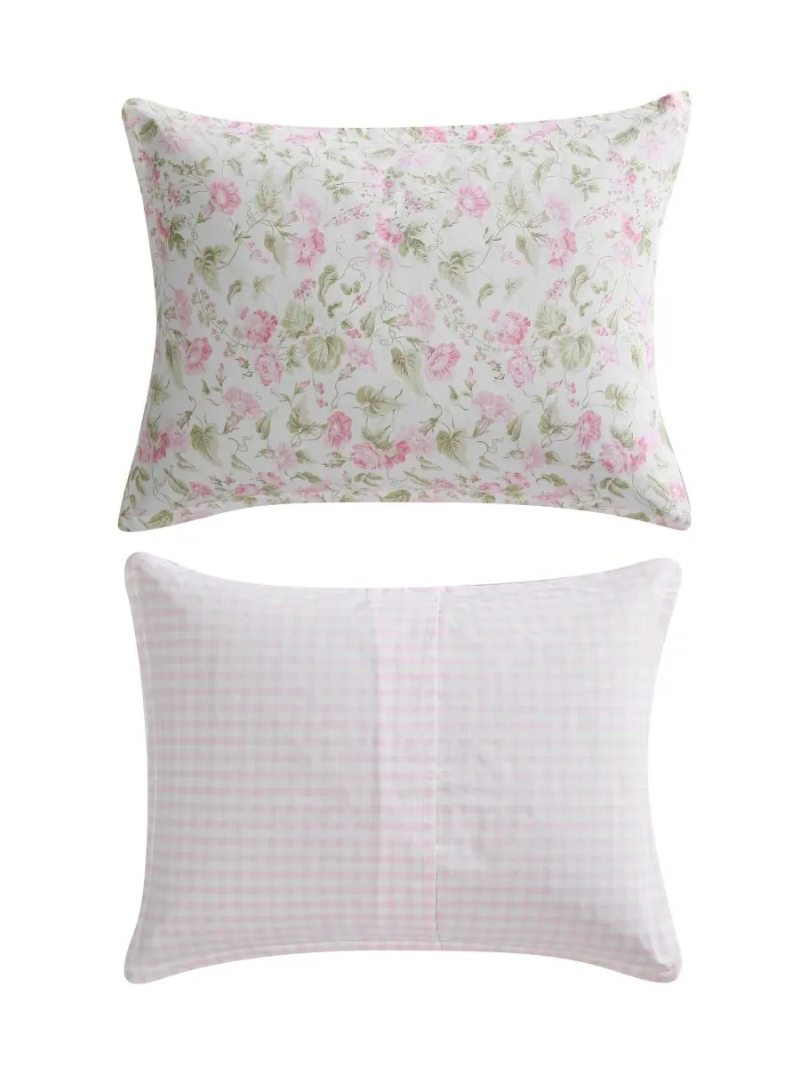 Двусторонний комплект постельного белья Morning Gloria из 3 предметов, размер King Laura Ashley — изображение 8 из 9