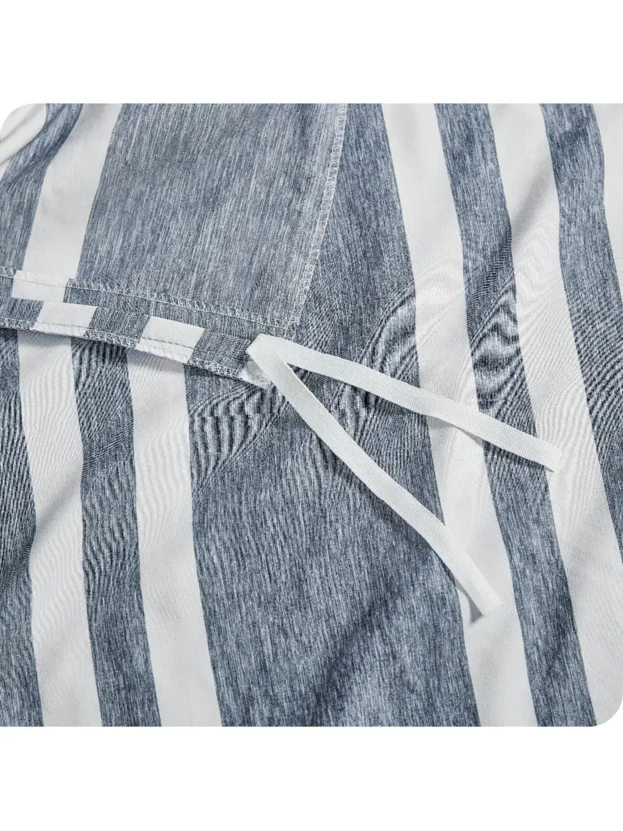 Комплект пододеяльников из микрофибры Twin/Twin XL Bare Home — изображение 2 из 3, синий