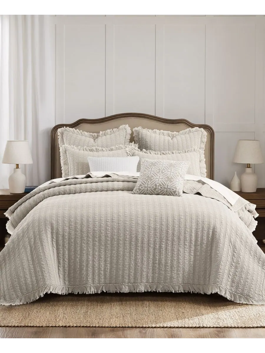 Комплект постельного белья Wilhemina Stone Washed, 3 предмета, размер King/California King Levtex