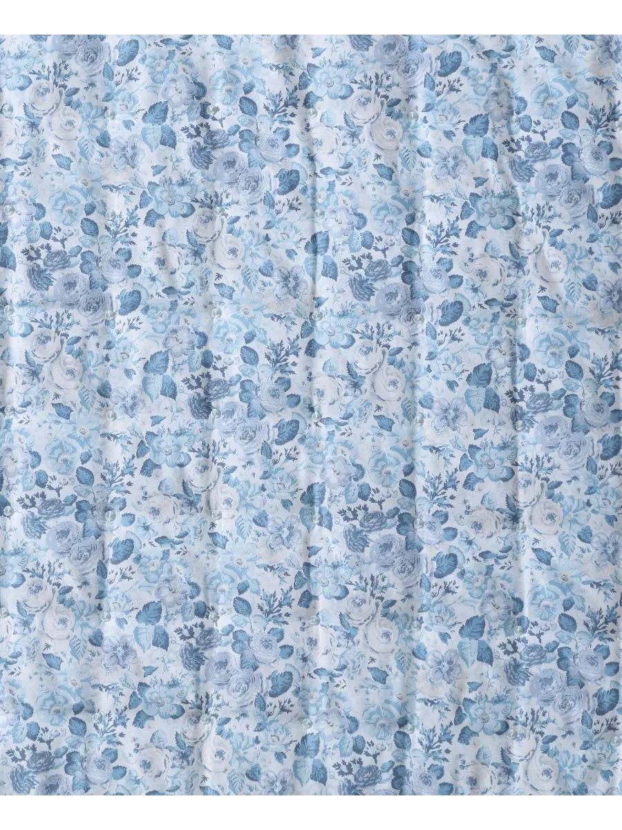 Комплект постельного белья Quartet Dot из 3 предметов, размер Full/Queen Laura Ashley — изображение 5 из 8, синий