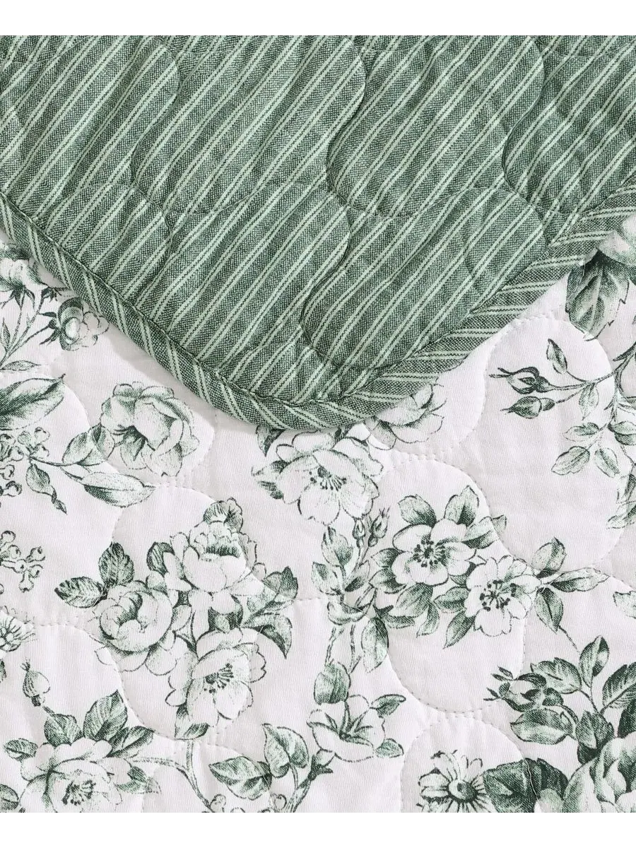 Двусторонний комплект постельного белья Toile Delight из 3 предметов, размер King Laura Ashley — изображение 5 из 8