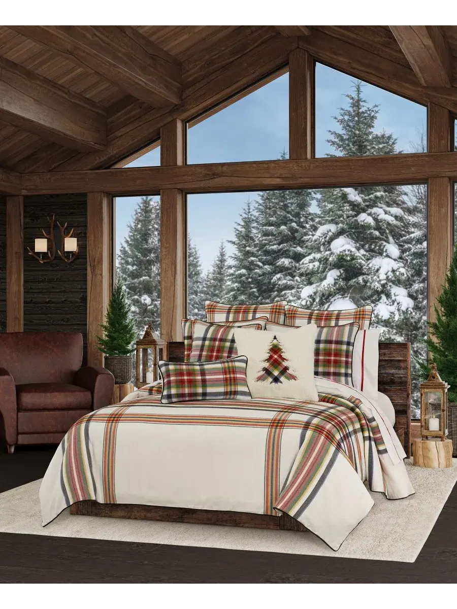 Комплект постельного белья Christopher Plaid из 3 предметов, размер King/California King J Queen