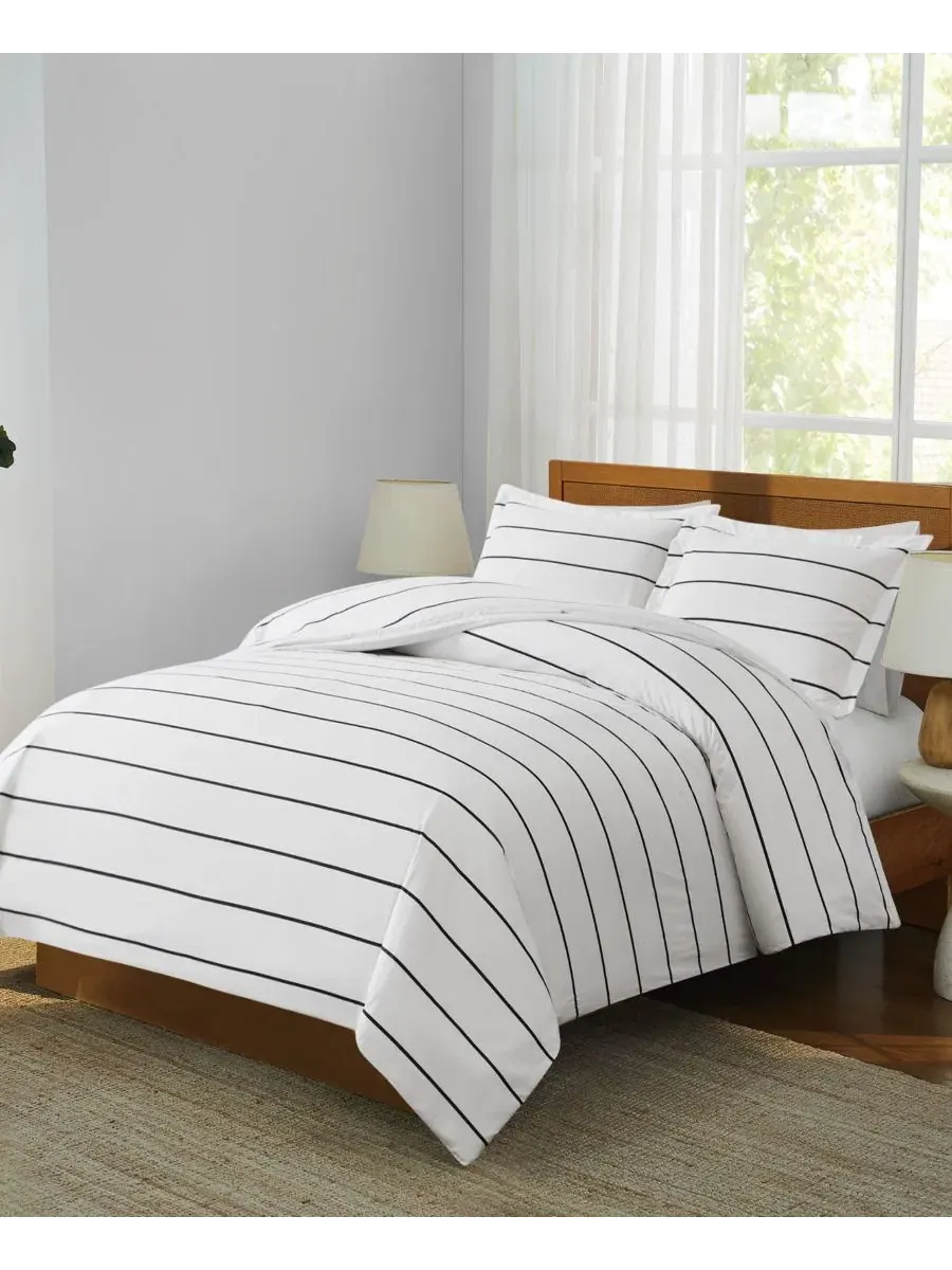 Комплект стеганого одеяла Hayward Stripe Brooklyn Loom