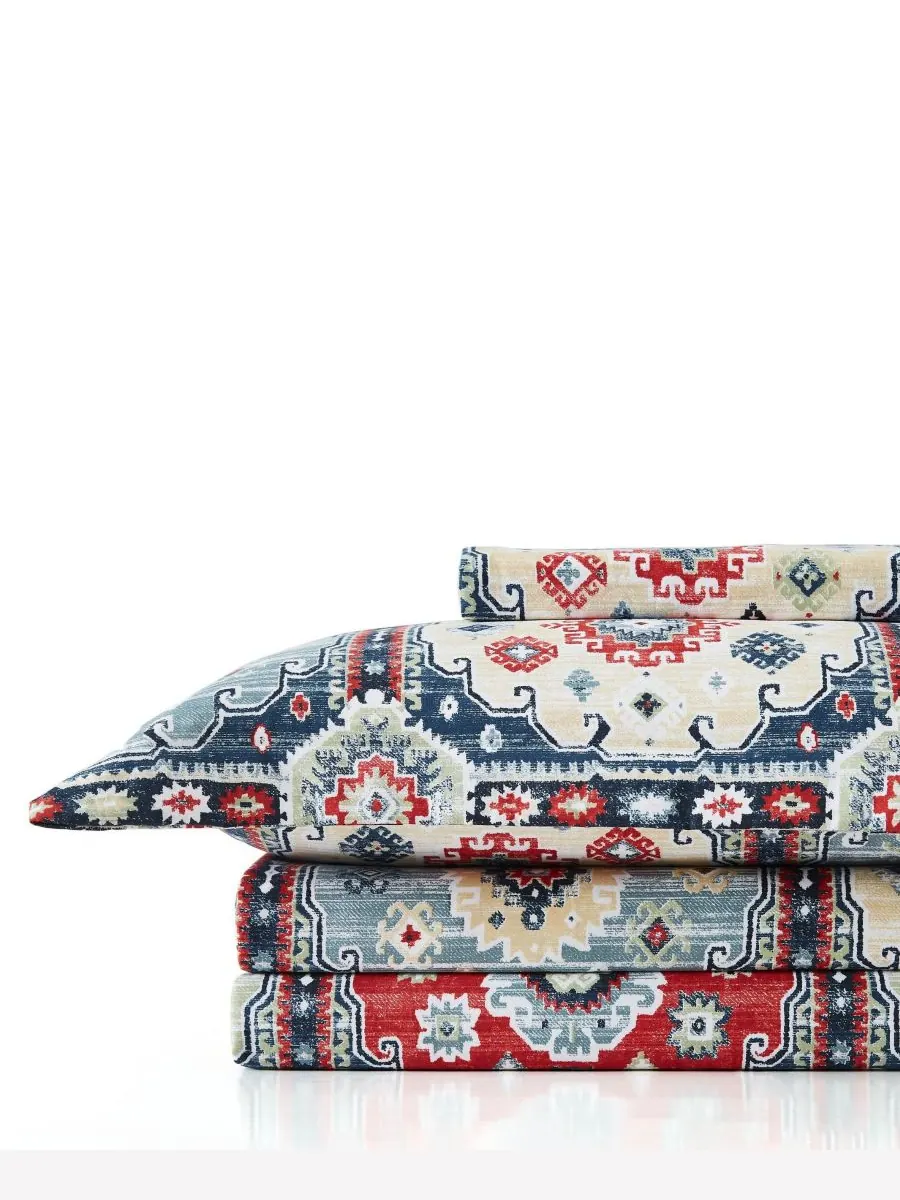 Комплект постельного белья Kilm из микрофибры, 2 предмета, размер Twin Southshore Fine Linens — изображение 2 из 4, мульти
