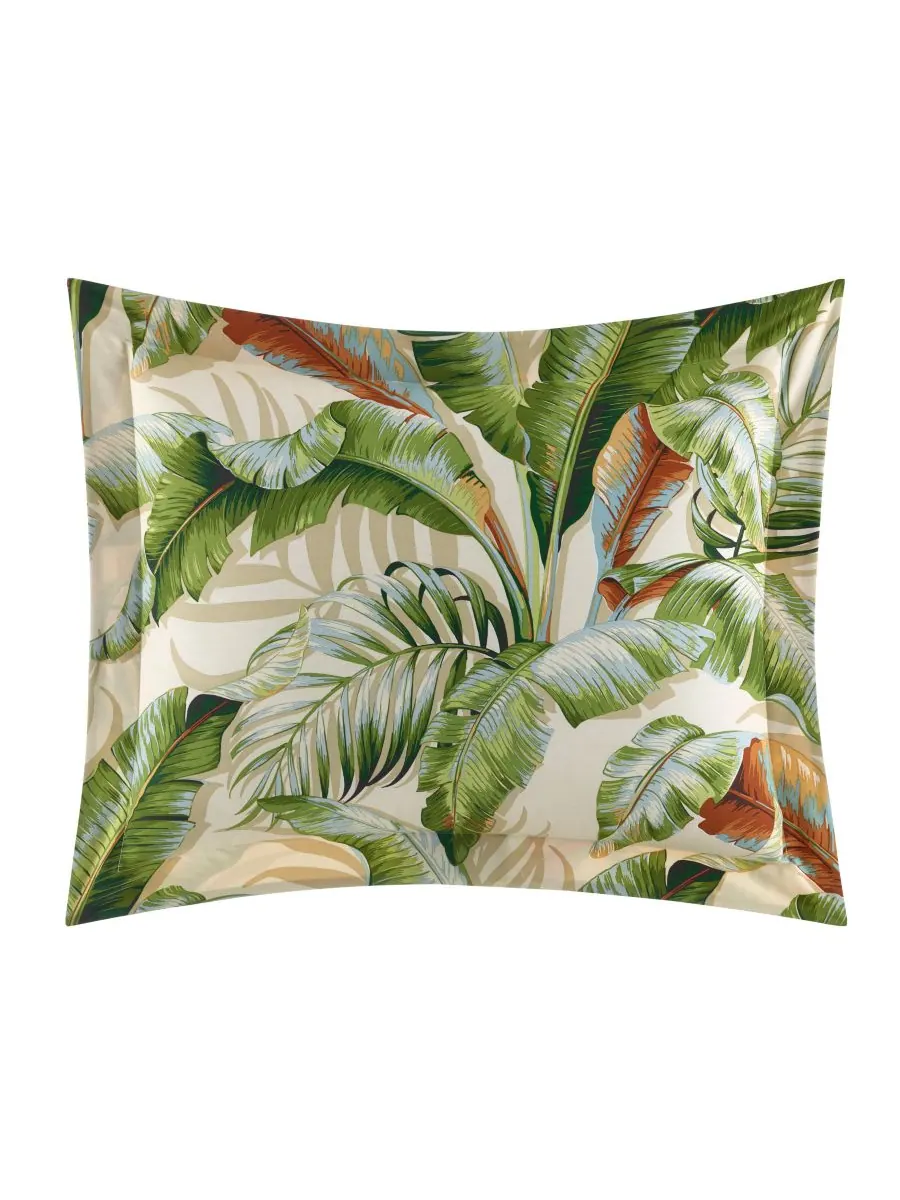 Двусторонний комплект постельного белья Palmiers, размер King Tommy Bahama Home — изображение 2 из 6, зеленый