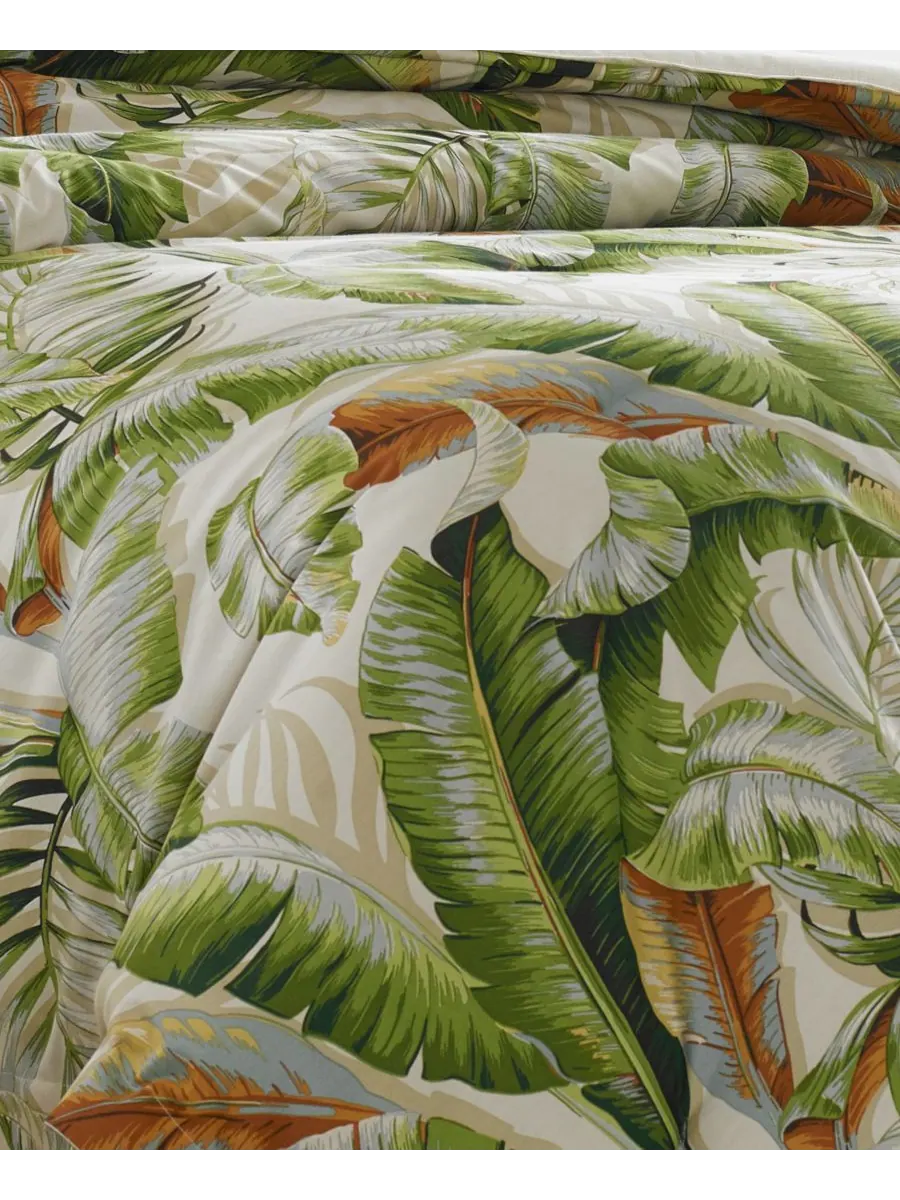 Двусторонний комплект постельного белья Palmiers, размер King Tommy Bahama Home — изображение 6 из 6, зеленый