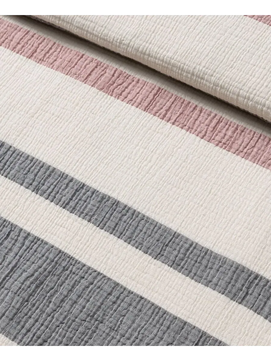 Комплект пододеяльников Pierre Textured с фактурным плетением Levtex Home — изображение 4 из 5, серый
