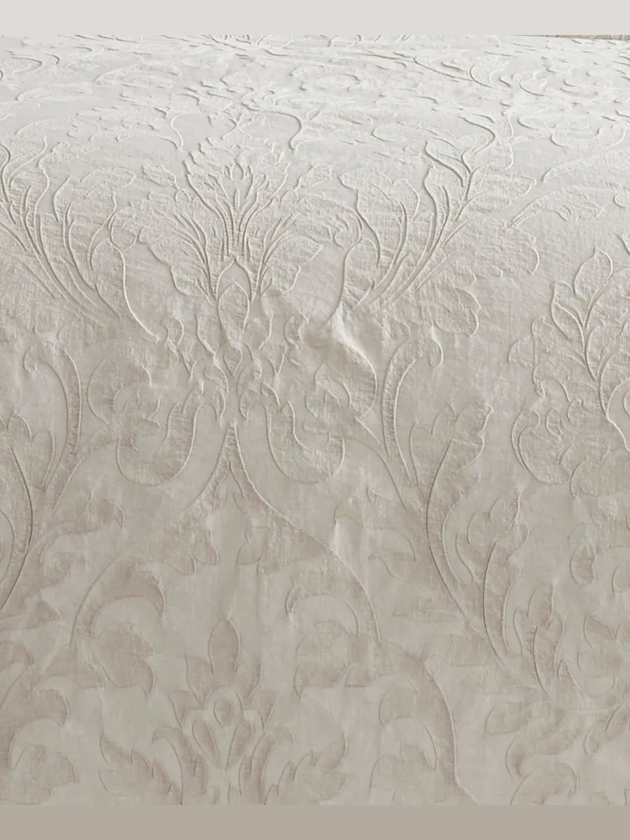 Комплект постельного белья Alessio Textured из 3 предметов, размер Queen Levtex — изображение 6 из 6, бежевый