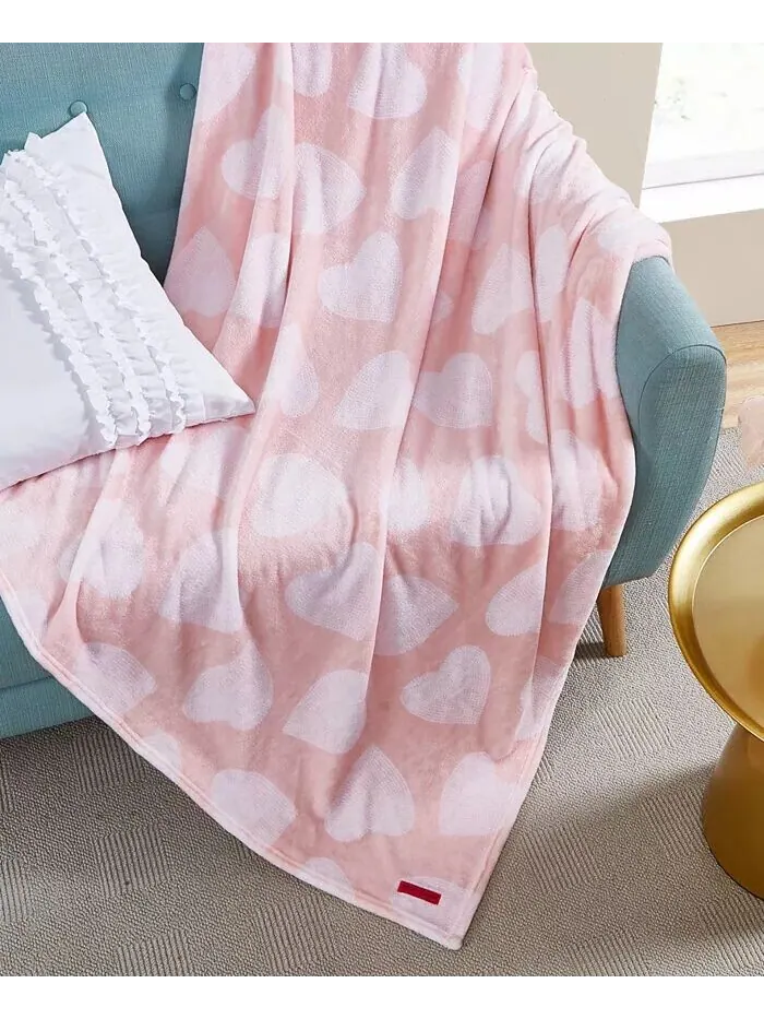 Ультрамягкое плюшевое флисовое плед, 50 x 70 дюймов Betsey Johnson