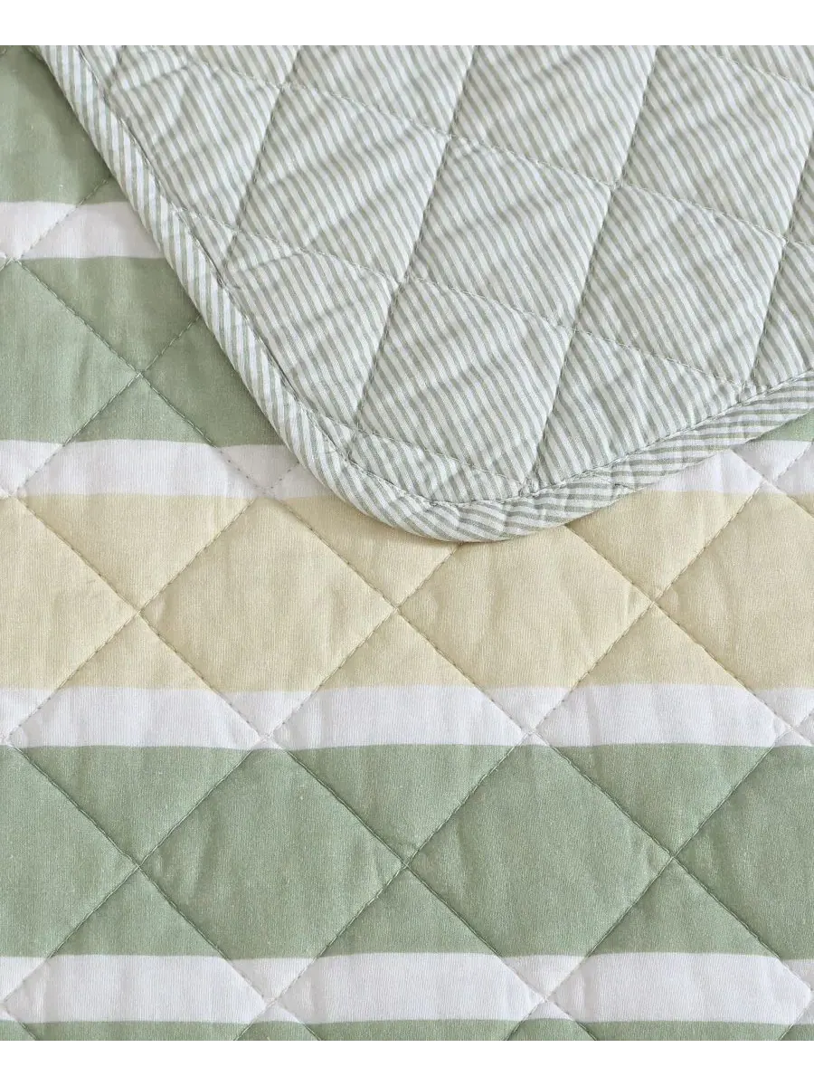 Комплект постельного белья Varadero Stripe из хлопка, двусторонний, 3 предмета, размер Full/Queen — изображение 6 из 8