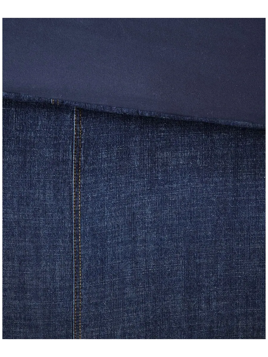 Комплект постельного белья Perry Denim из 5 предметов, размер Queen Woolrich — изображение 2 из 6, синий