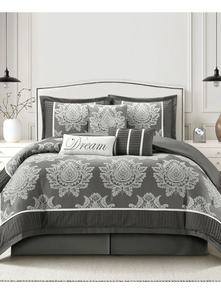 Комплект постельного белья Therese Damask из 7 предметов, размер Queen Stratford Park