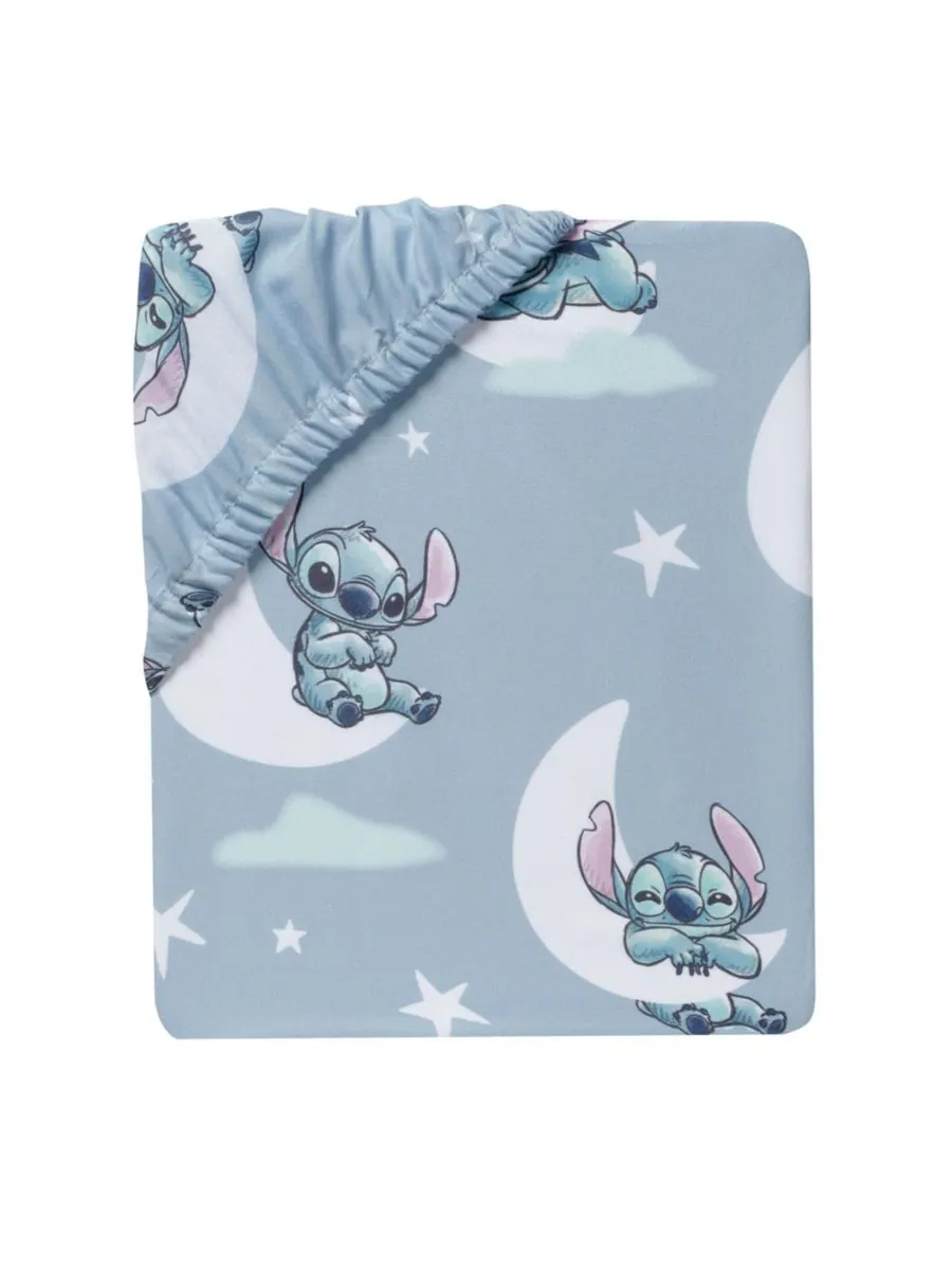 Bedtime Originals Комплект постельного белья для детской кроватки Baby Disney Stitch из 3 предметов — изображение 6 из 10