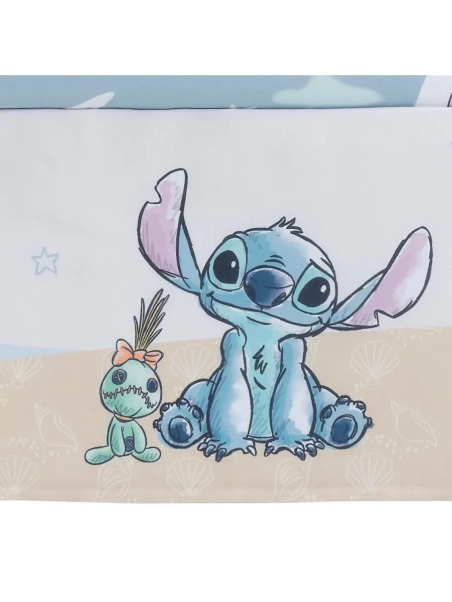 Bedtime Originals Комплект постельного белья для детской кроватки Baby Disney Stitch из 3 предметов — изображение 7 из 10
