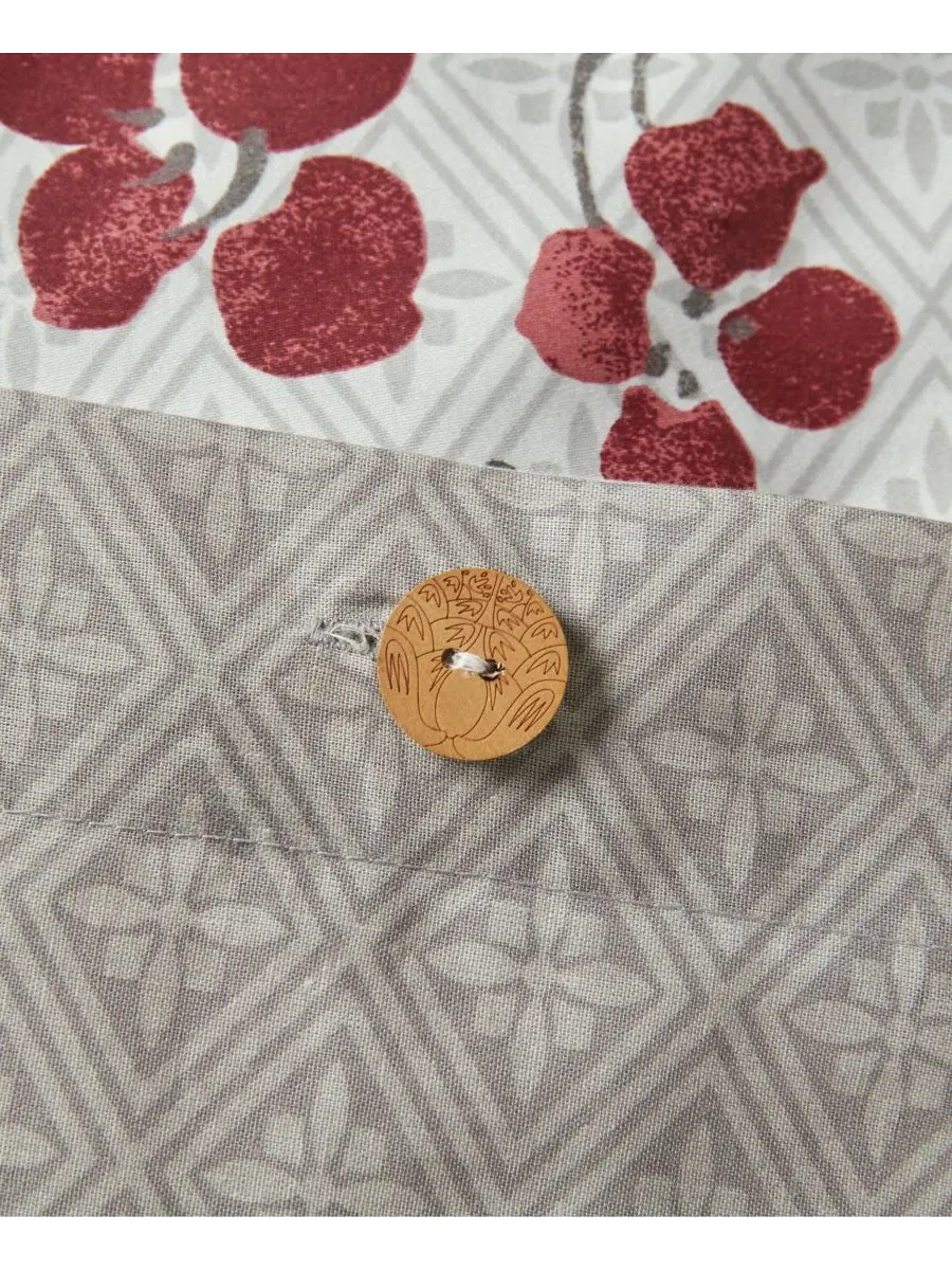 Комплект пододеяльников Cherry Blossom, 3 предмета, Queen Natori — изображение 6 из 8, мульти