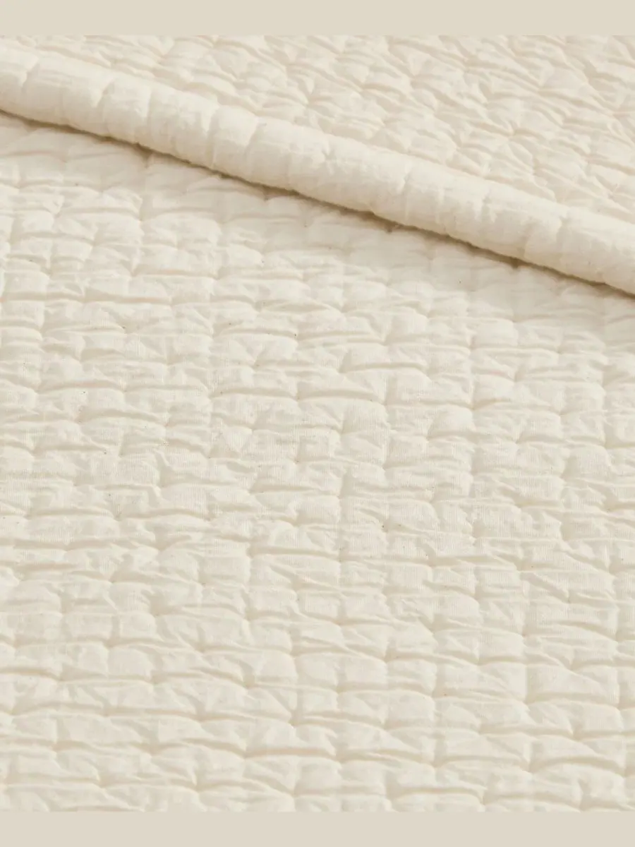 Стеганое одеяло Grace Reversible 2-Piece Quilt Set Levtex Home — изображение 3 из 6, бежевый