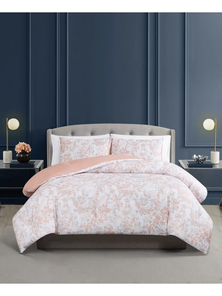 Комплект постельного белья Blossom Vines из 3 предметов, размер King Vince Camuto — изображение 1 из 4, мульти