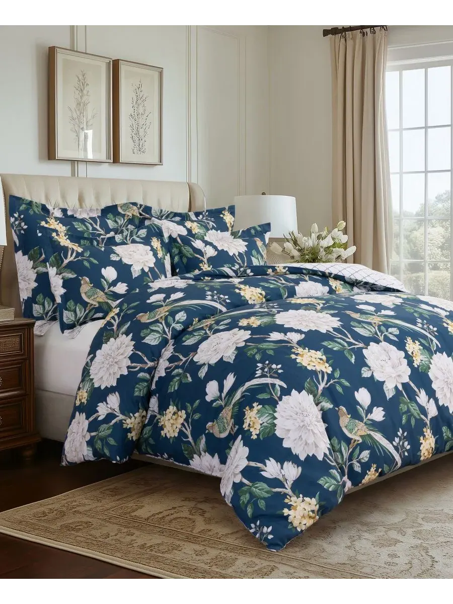 Комплект стеганого одеяла Belvedere Navy 2 предмета, Twin/Twin XL Levtex Home