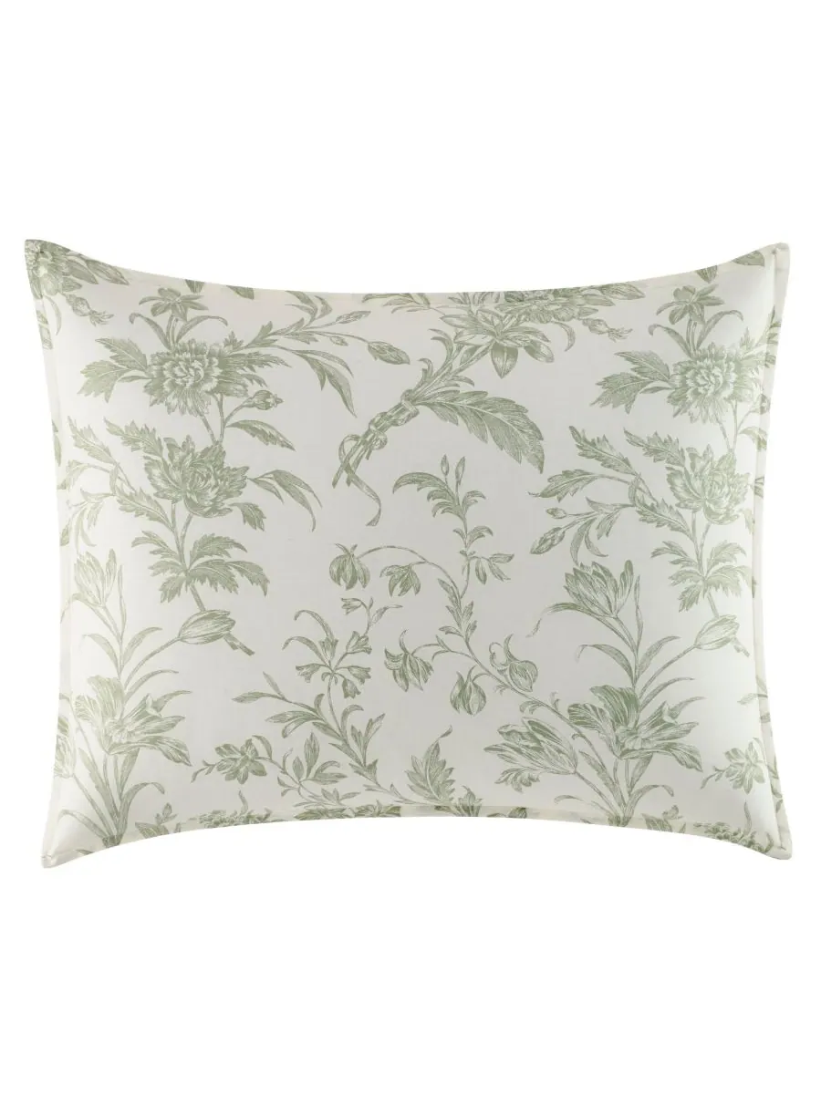 Комплект постельного белья Natalie, 5 предметов, размер Twin Laura Ashley, шалфейный — изображение 5 из 9
