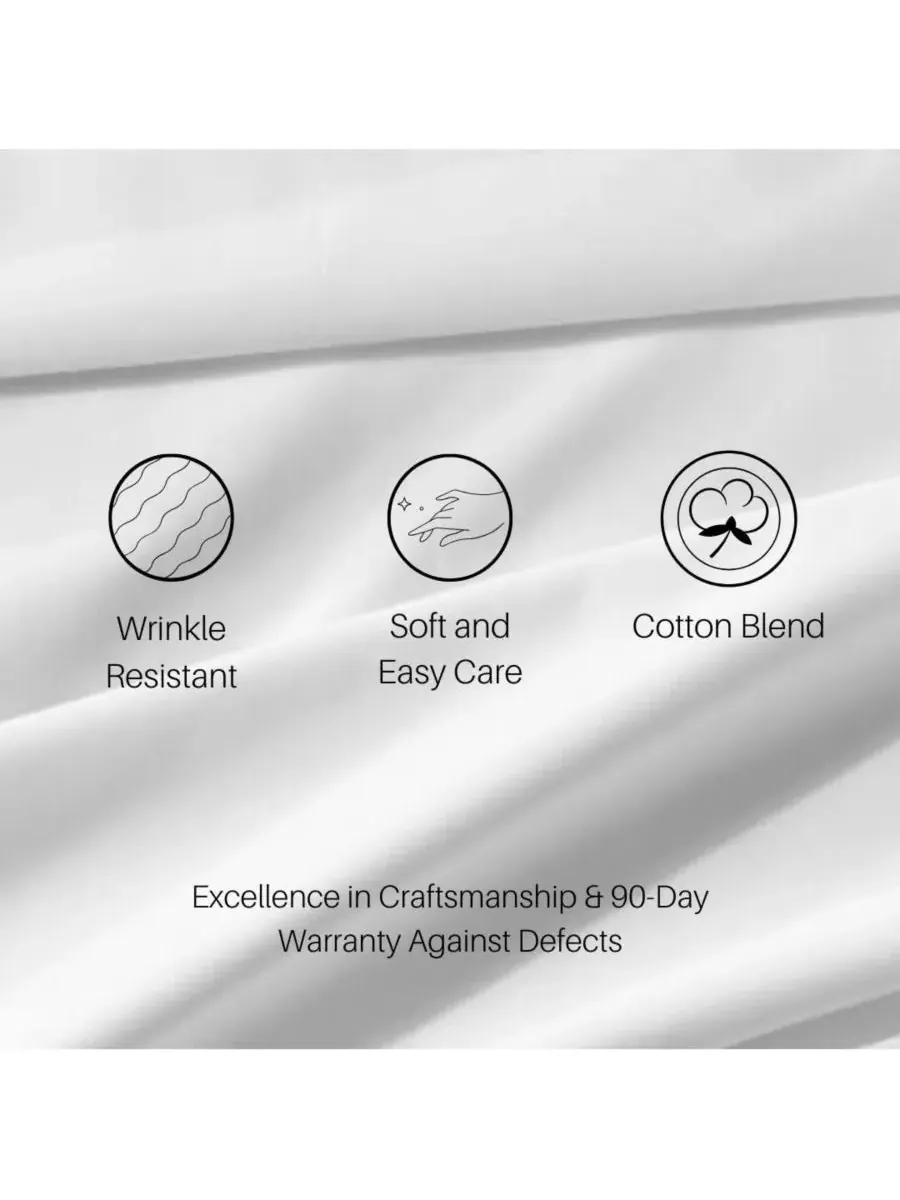 Комплект постельного белья Easy Care, однотонный, 650 нитей, 4 предмета, размер Queen Egyptian — изображение 3 из 4, серый