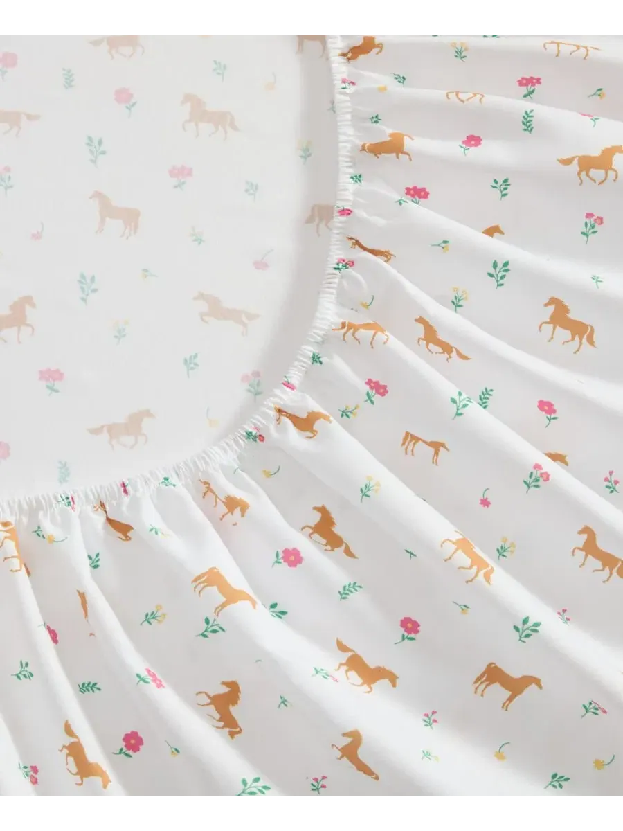 Комплект постельного белья из микрофибры с принтом Wrangler Horse Meadow Wrangler Kids — изображение 6 из 7