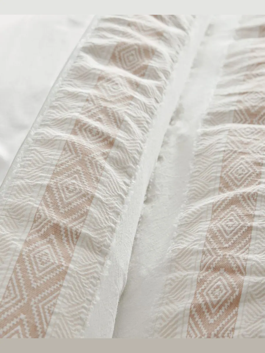 Комплект постельного белья Pickford Tribal Stripe Tex tured, 2 предмета, размер Twin/Twin XL Levtex — изображение 6 из 6