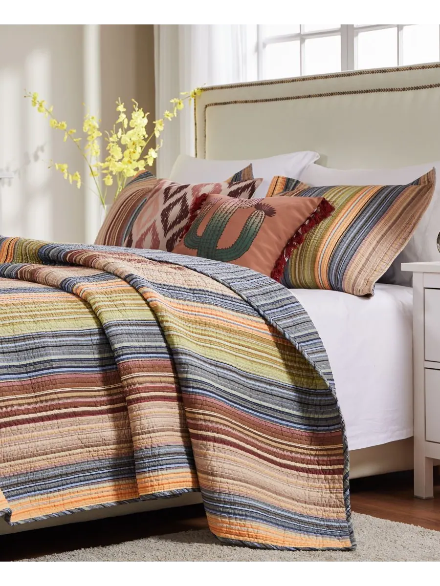 Комплект постельного белья Katy из 3 предметов, размер Full/Queen Greenland Home Fashions — изображение 2 из 4, мульти