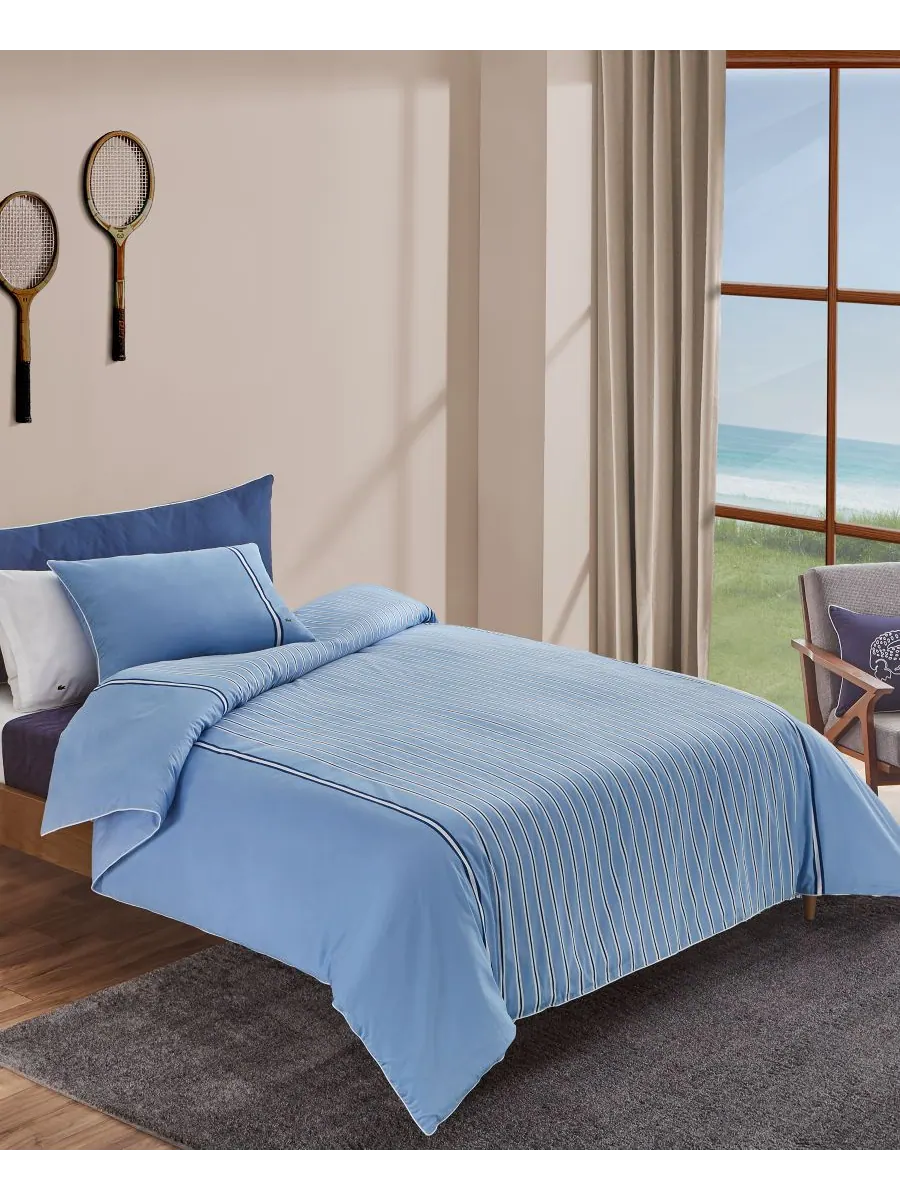 Комплект постельного белья hollis stripe, 2 предмета, размер twin. Lacoste Home