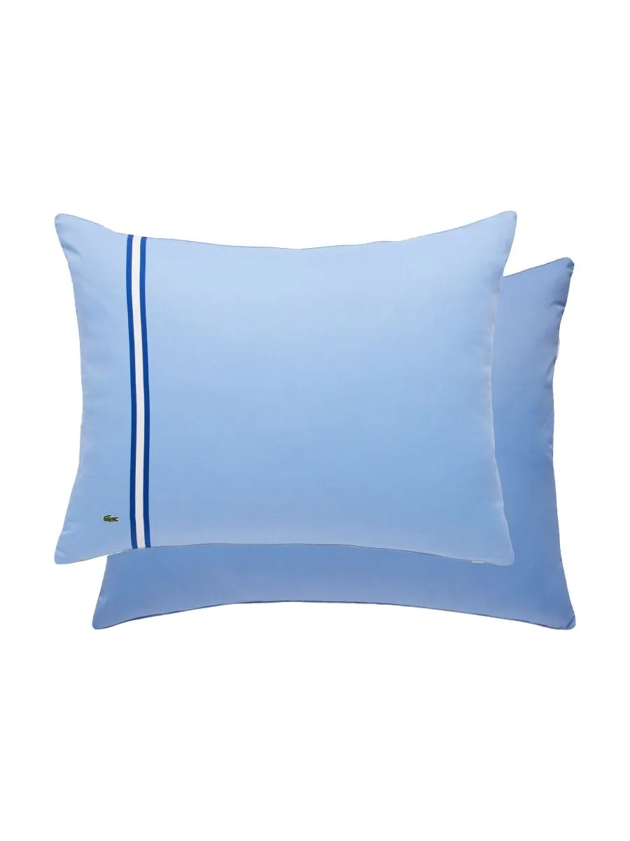 Комплект постельного белья hollis stripe, 2 предмета, размер twin. Lacoste Home — изображение 5 из 6, синий