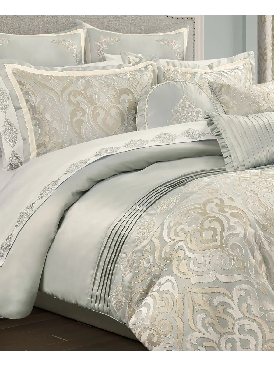 Комплект постельного белья Calmfield Damask из 3 предметов, размер King/California King Royal Court — изображение 2 из 6