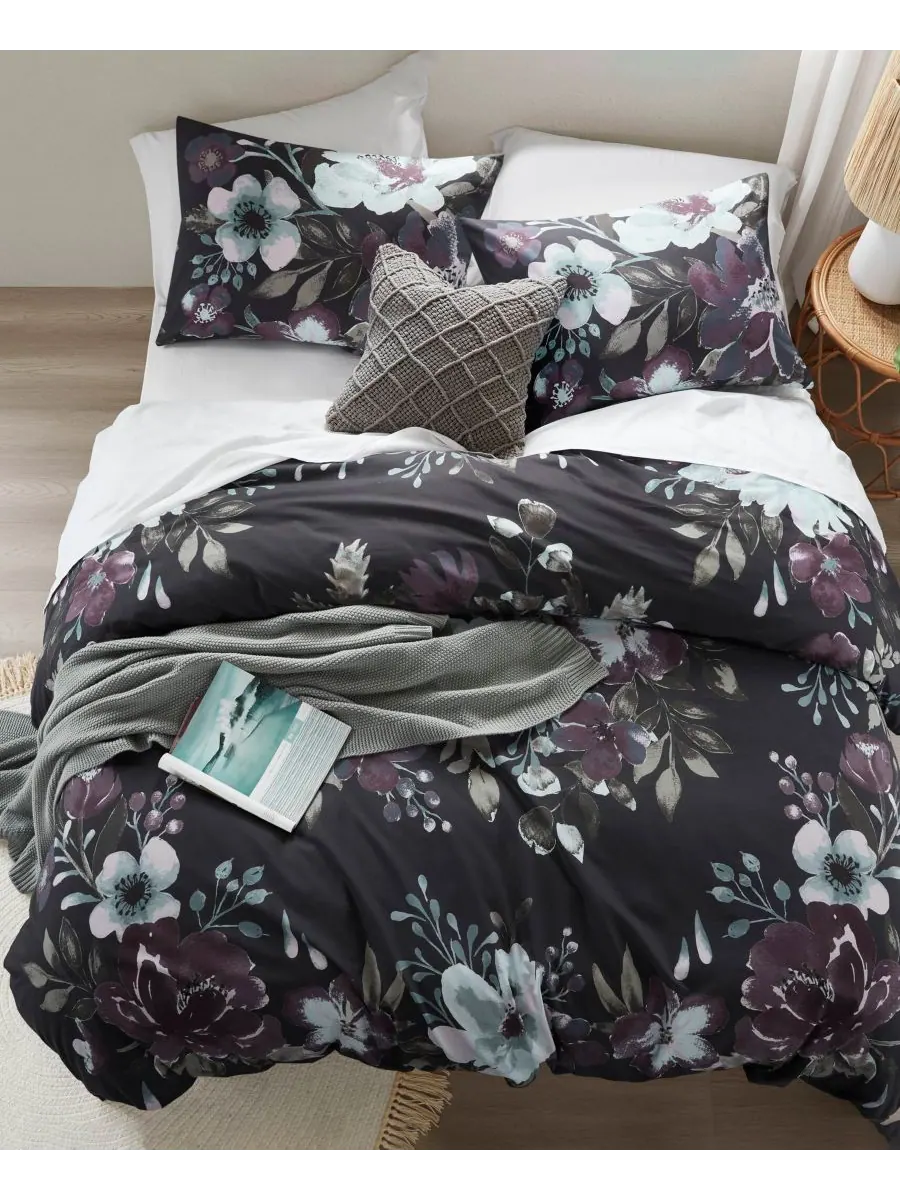 Комплект постельного белья Jolene Floral из 3 предметов, размер King/California King Madison Park — изображение 3 из 10