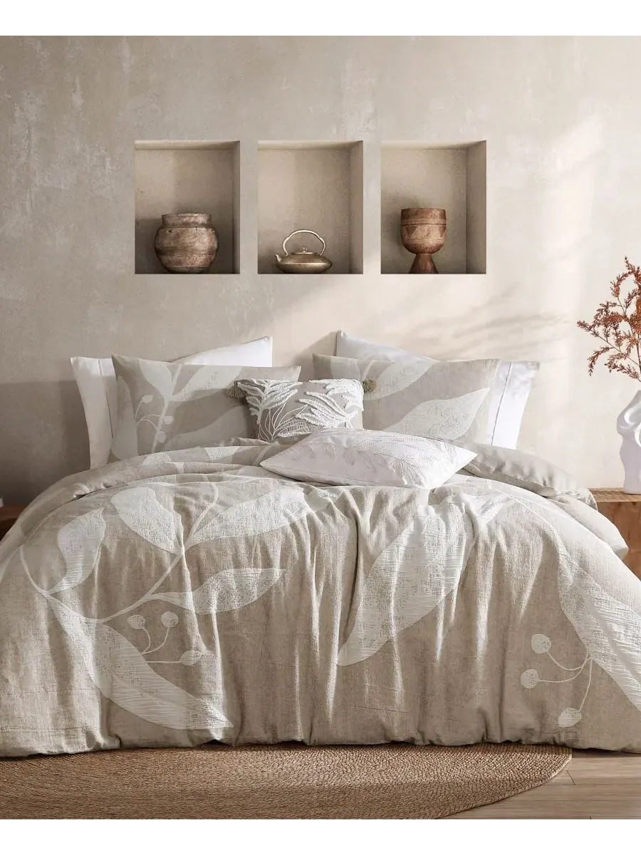 Комплект стеганого одеяла Dala Jacquard 5-предметный, King Riverbrook Home