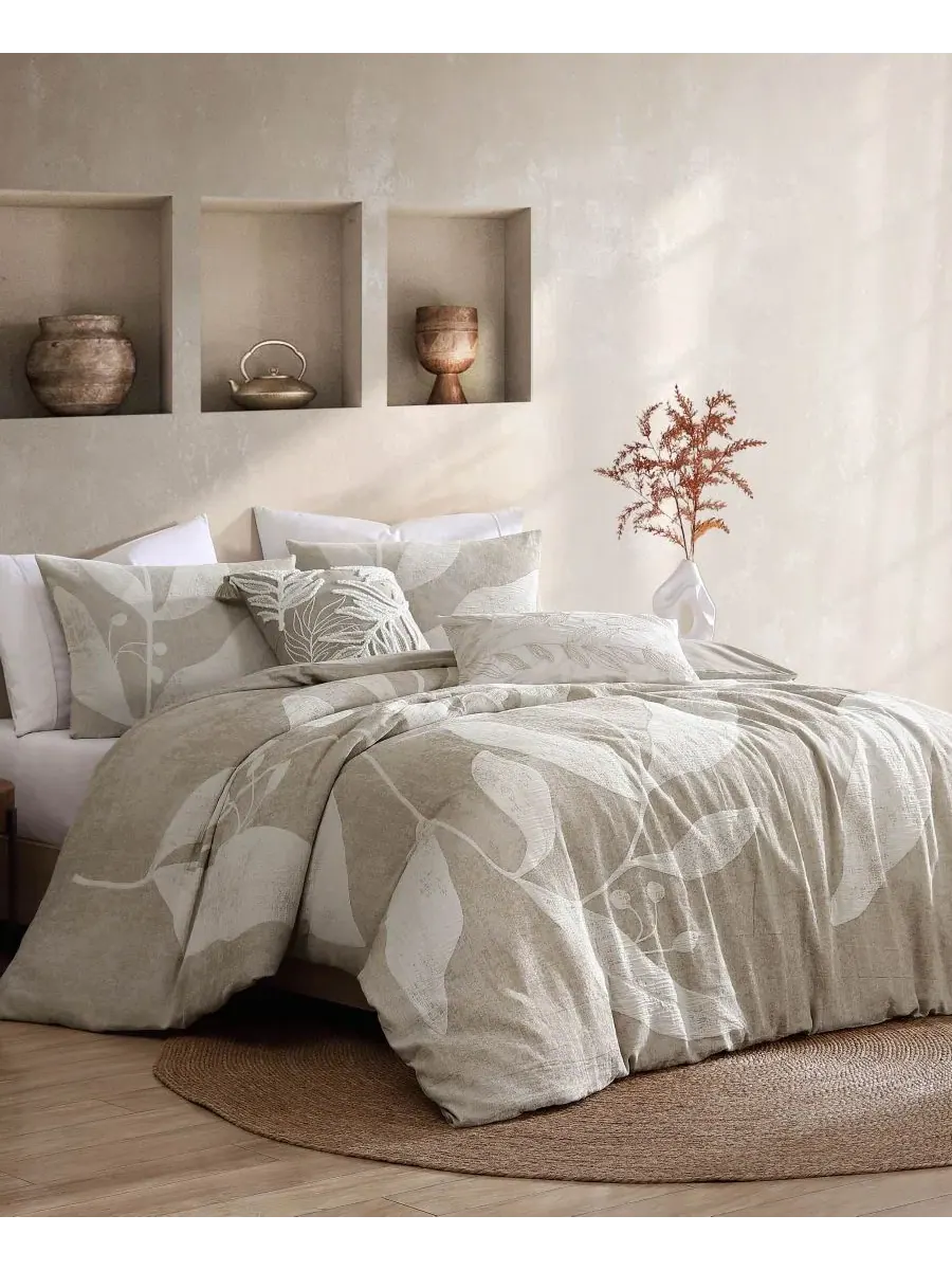 Комплект стеганого одеяла Dala Jacquard 5-предметный, King Riverbrook Home — изображение 4 из 9, пшеница