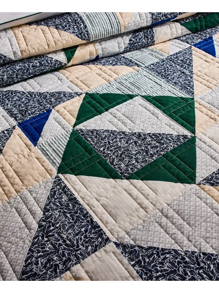 Комплект постельного белья Signature Cotton из 3 предметов, размер King Lacoste Home — изображение 5 из 6, мульти