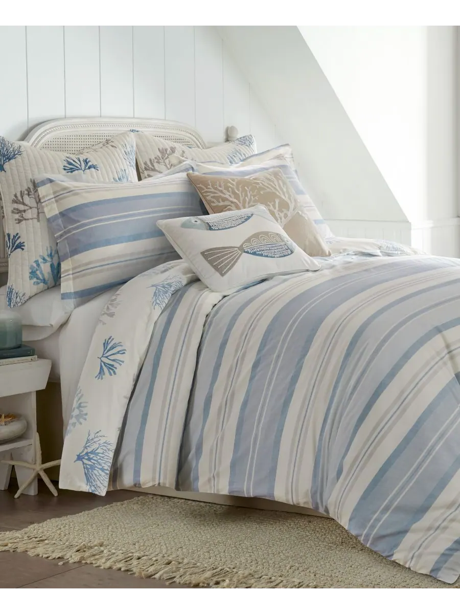 Двусторонний комплект постельного белья Ipanema, 2 предмета, размер Twin/Twin XL Levtex — изображение 6 из 6, синий