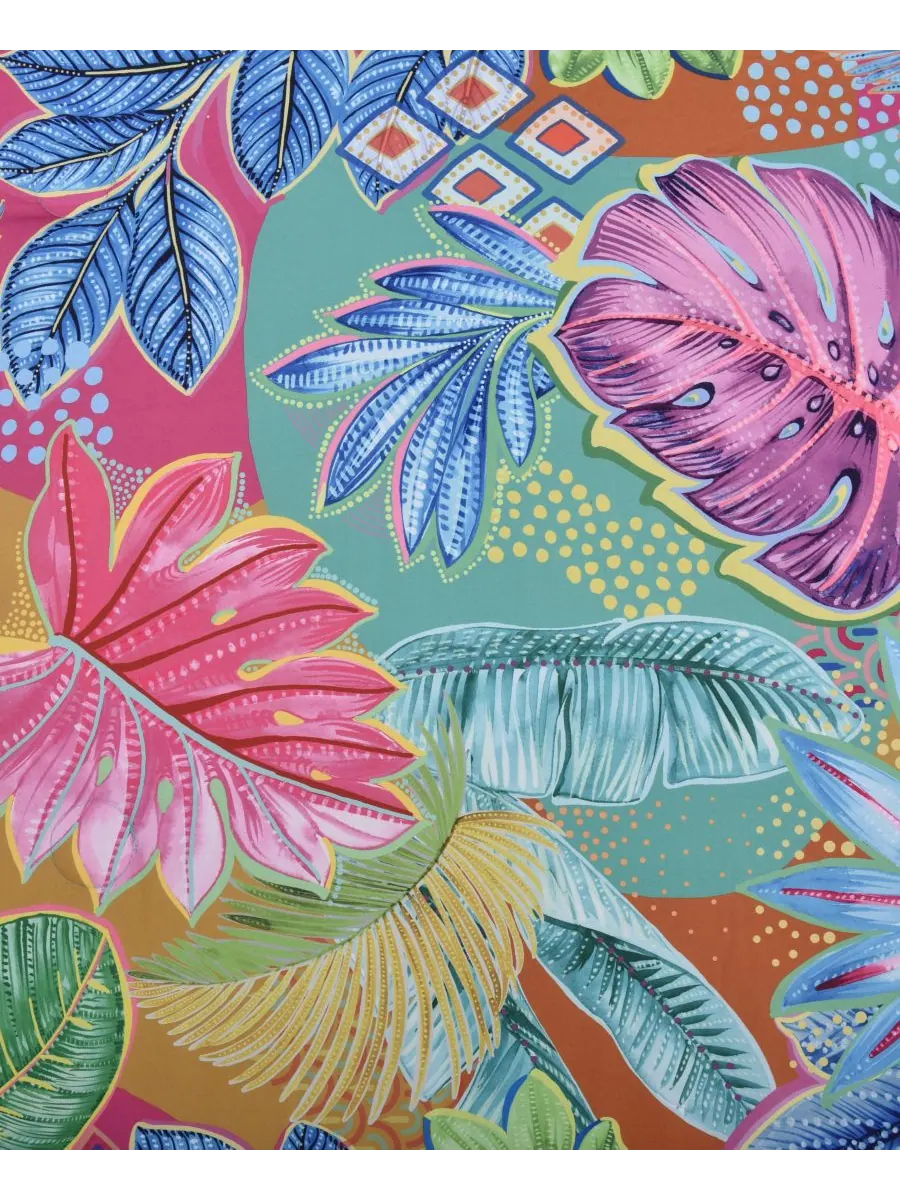 Комплект постельного белья Hanalei Tropical из 3 предметов, размер King/California King J by J Queen — изображение 3 из 4