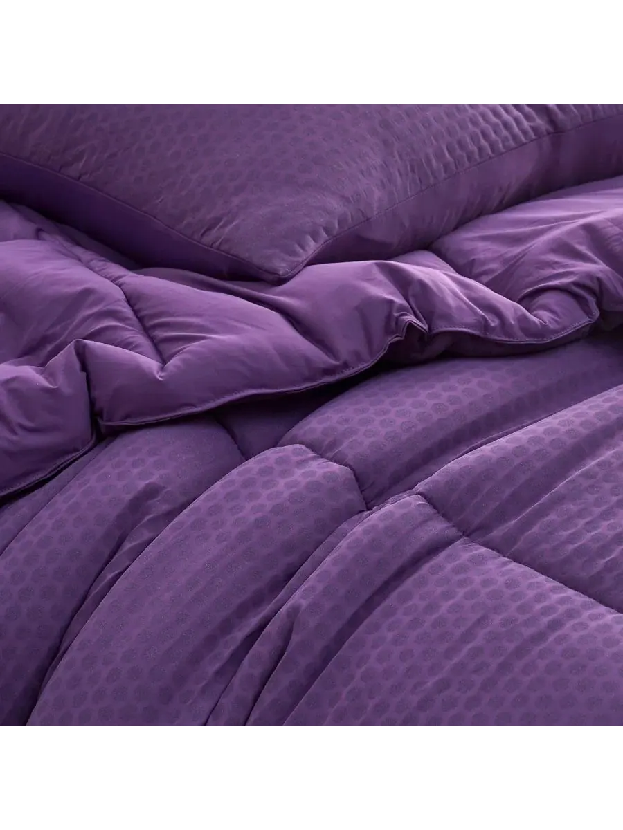 Комплект одеял Snowflakes Oversized Comforter Set Coma Inducer — изображение 2 из 3, фиолетовый