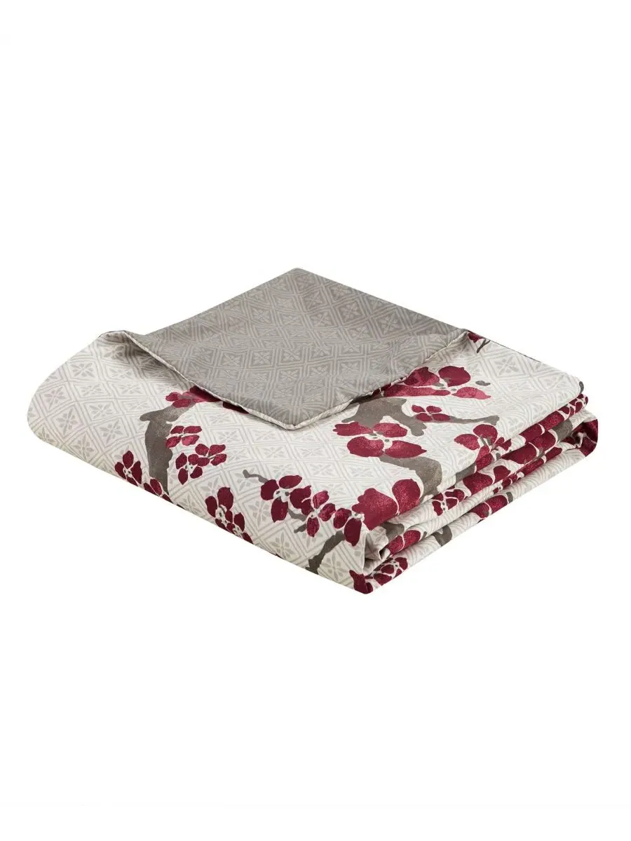 Комплект пододеяльника Cherry Blossom, 3 предмета, King Natori — изображение 5 из 8, мульти