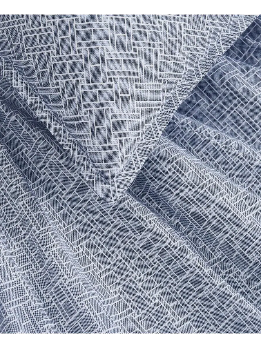 Комплект стеганого одеяла с наволочкой Trellis Flag Texture Tommy Hilfiger — изображение 9 из 10, синий