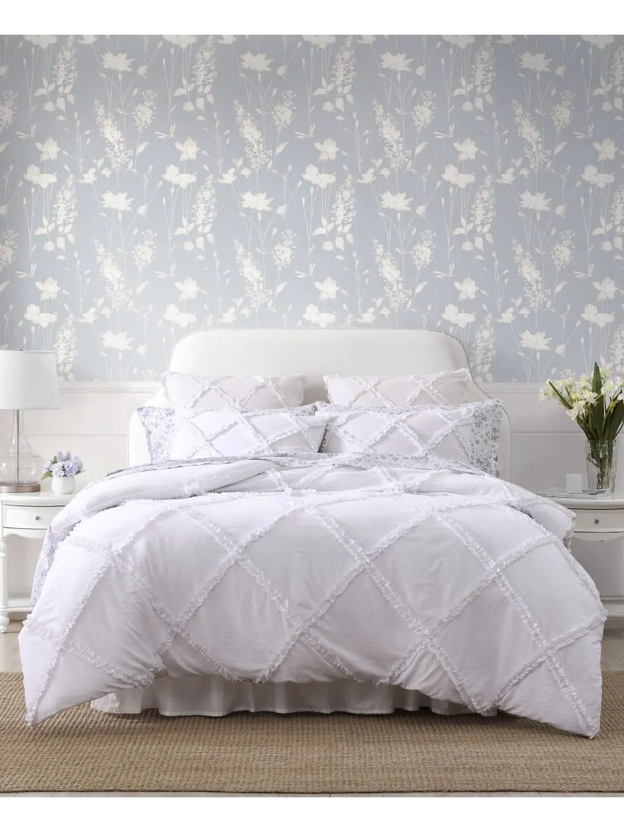 Комплект постельного белья Norah из микрофибры, 2 предмета, размер Twin XL Laura Ashley