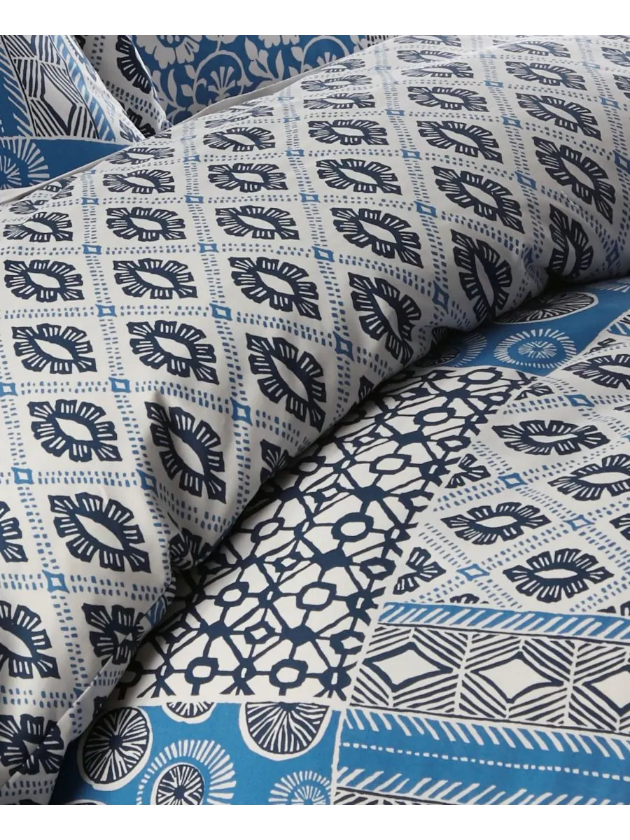 Комплект постельного белья Global Patchwork Down Alternative из 3 предметов, размер Twin Southshore — изображение 4 из 5