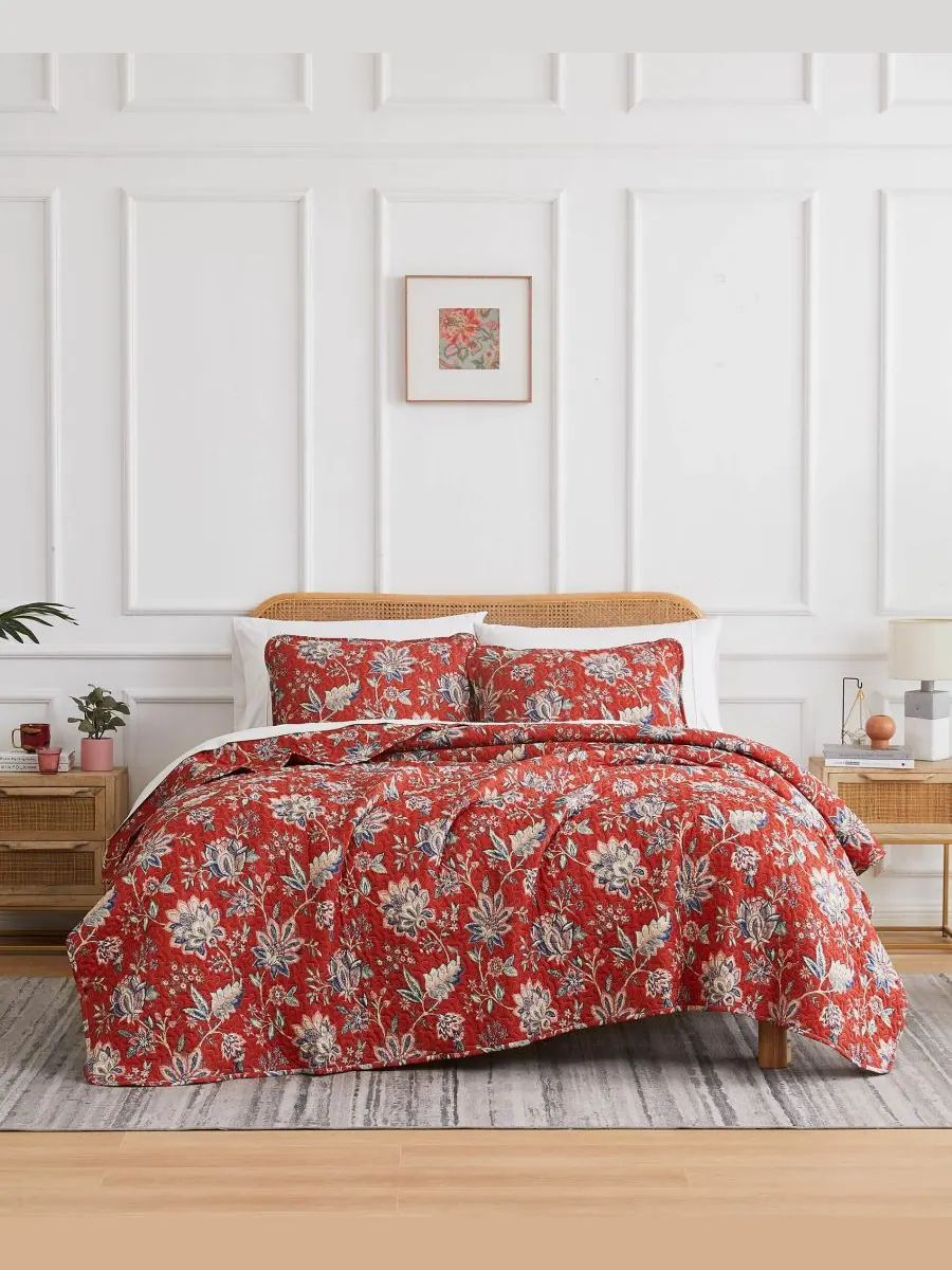 Комплект постельного белья Jacobean Willow, 3 предмета, большой размер, размер King Southshore Fine